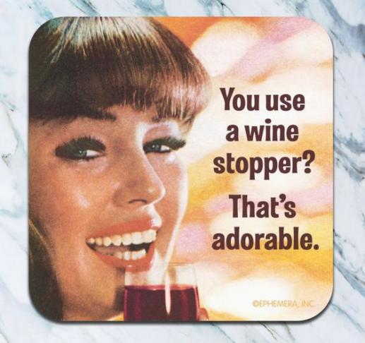 Wine stopper meme